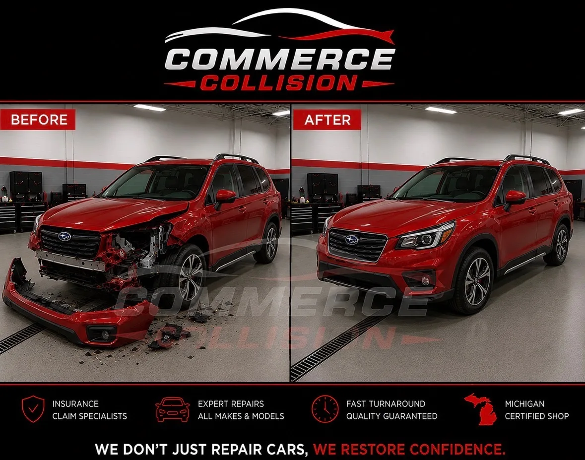 Bumper Repair - Commerce Collision